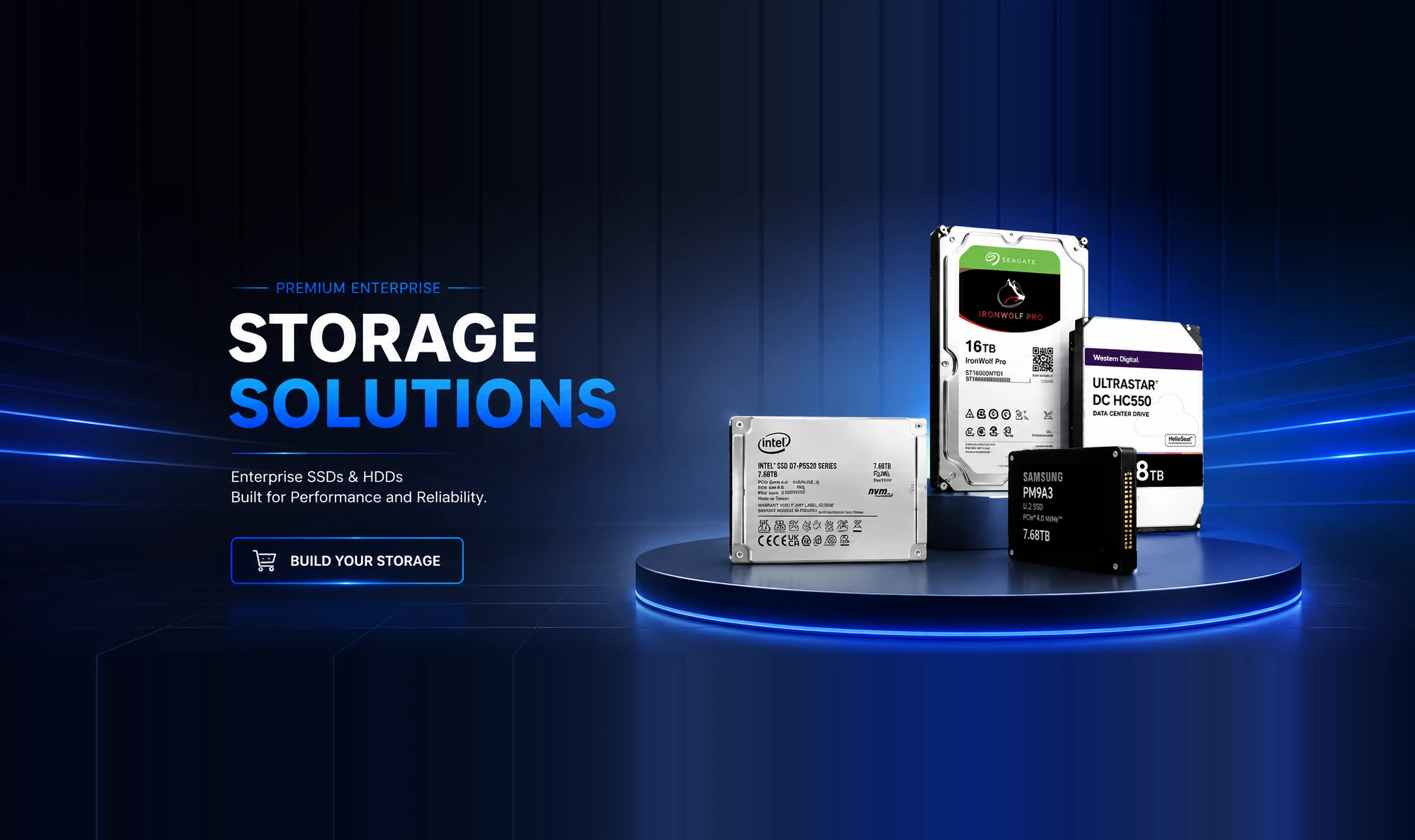 Enterprise Storage Solutions Promo